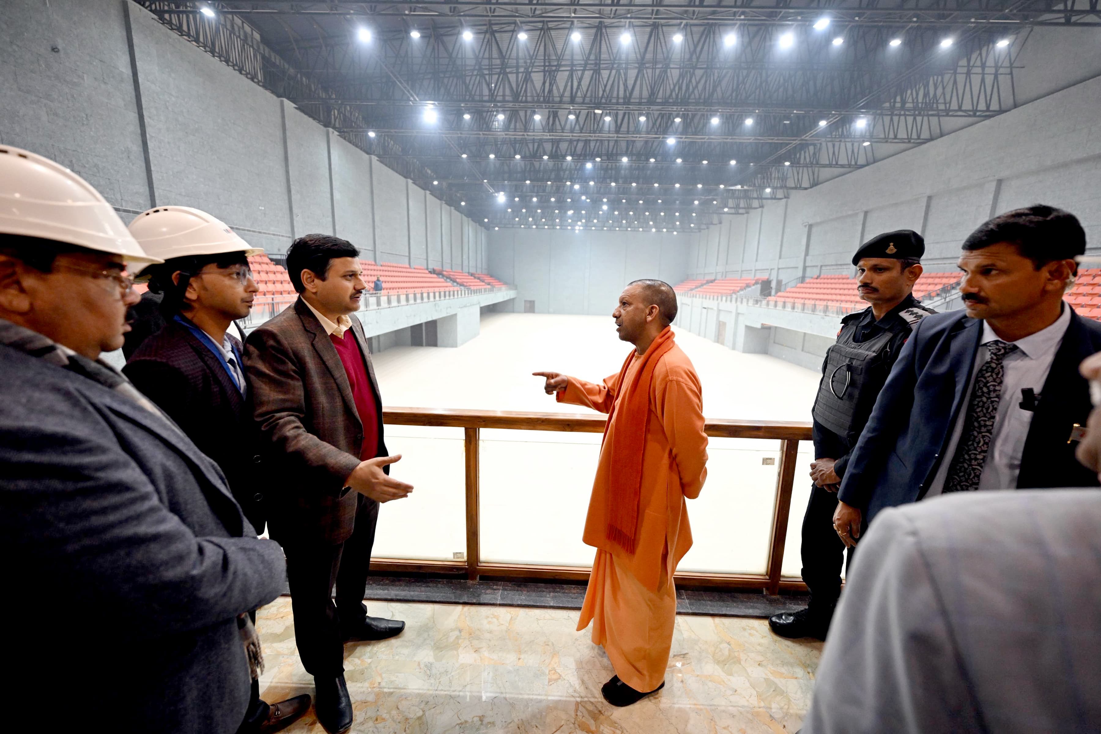 Sigra Stadium leadership visit